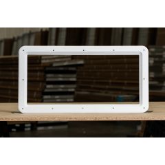 CMF-2412FL White Flat Interior Frame