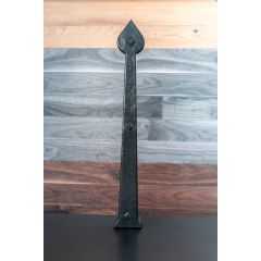 Magnetic Hammered Spear Hinge 18" (TRADITIONAL)